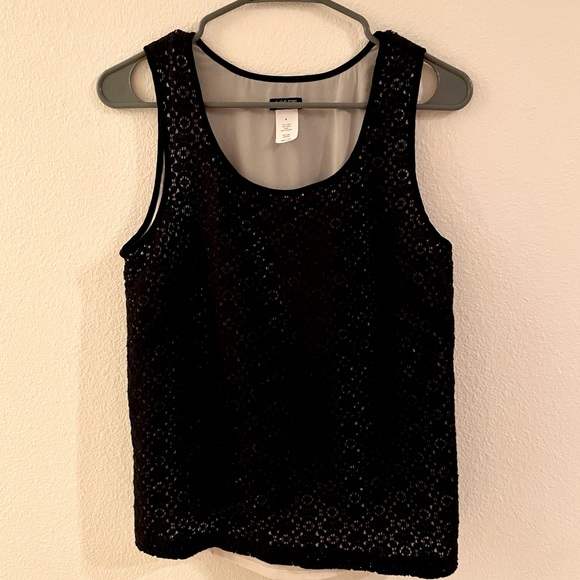 J. Crew Leslie Lace Shell Tank Top - Picture 2 of 5